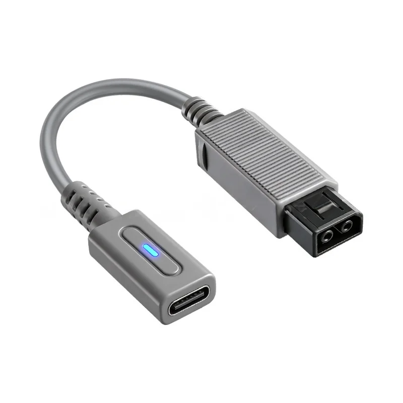65W PD Type C Cable for Wii Controller Cable for Charging Adapter USB C LED Converter Cord for Nintendo Wii Console Power Cable