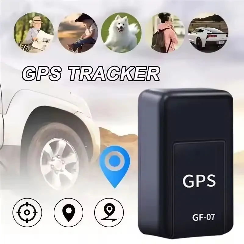 GF07 Mini Car GPS Tracker Real-time GPS Tracking Device Magnetic SIM Message Positioner Anti-Theft Daily GPS Locator Device