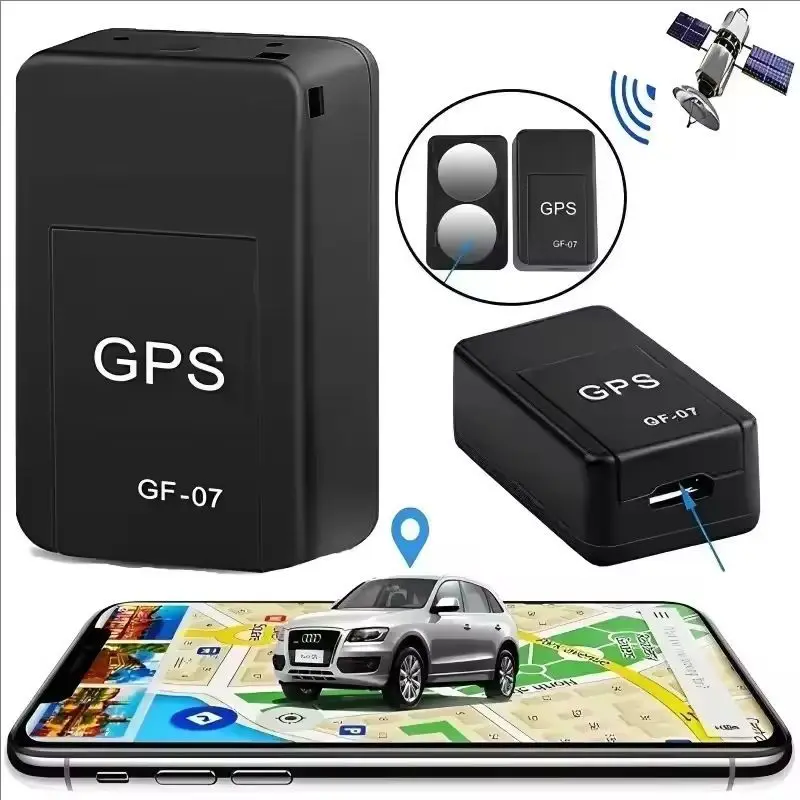GF07 Mini Car GPS Tracker Real-time GPS Tracking Device Magnetic SIM Message Positioner Anti-Theft Daily GPS Locator Device