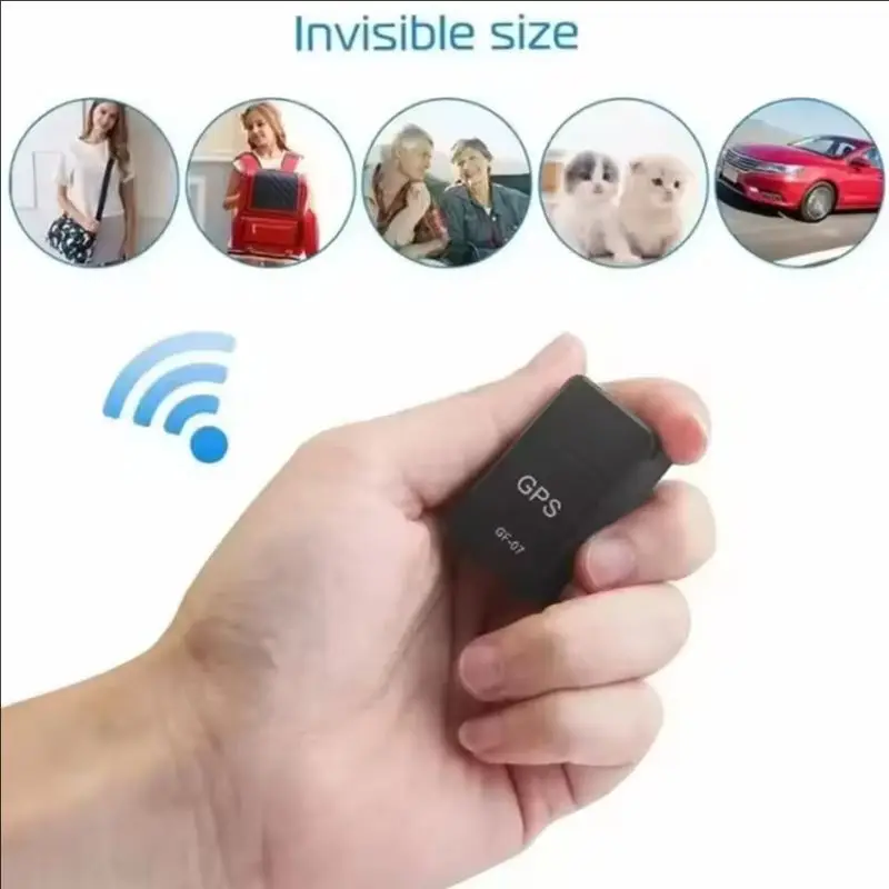 GF07 Mini Car GPS Tracker Real-time GPS Tracking Device Magnetic SIM Message Positioner Anti-Theft Daily GPS Locator Device