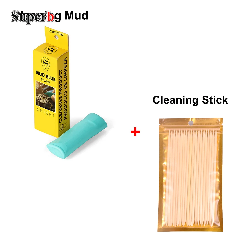 Rodico Putty Watch Dial Cleaner Mud Professional Bergeon 6033 7033 Green Watch Dust Removal Tool Cleaning Clay for Watchmaker
