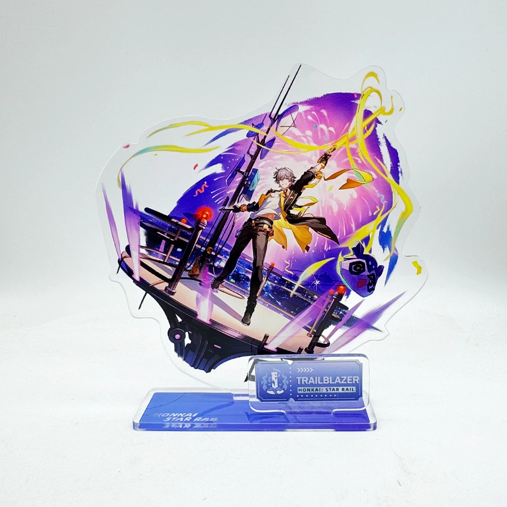 Aeon Aha Game Honkai Star Rail Figures Ashveil Sparxie Phainon Sunday Silver Wolf Anime Acrylic Kafka Model Desk Ornaments Gift