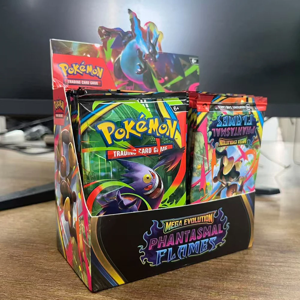 360pcs Poke Card Scarlet & Violet Prismatic Evolutions Poke Box English Booster Battle 151 Ultra Prism Booster Battle Card