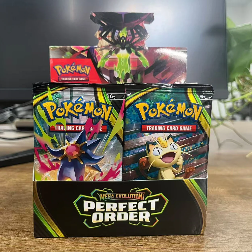 360pcs Poke Card Scarlet & Violet Prismatic Evolutions Poke Box English Booster Battle 151 Ultra Prism Booster Battle Card