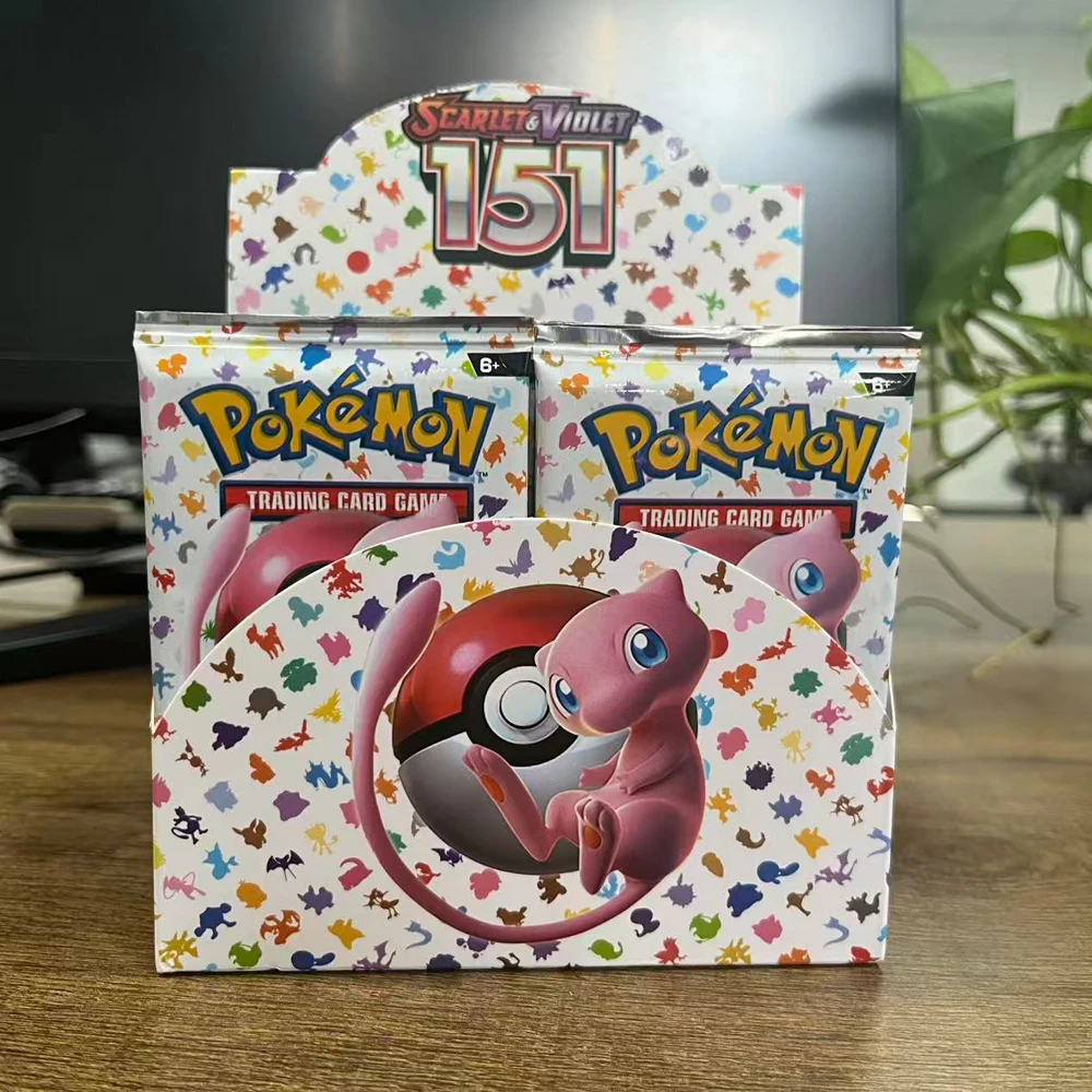 360pcs Poke Card Scarlet & Violet Prismatic Evolutions Poke Box English Booster Battle 151 Ultra Prism Booster Battle Card