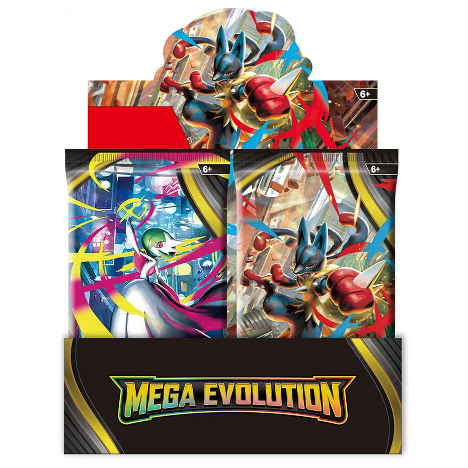 English 360 MEGA EVOLUTION PHANTASMAL FLAMES ASCENDED HEROES Booster Display Box Booster Cards Playing Cards