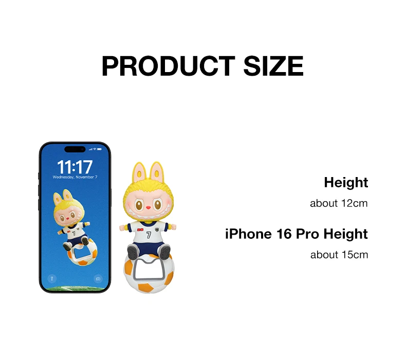 【EU】POP MART THE MONSTERS × FIFA SERIES - Bottle Opener Fridge Magnet Blind Box 1/6PCS Blindbox Collectable Figure