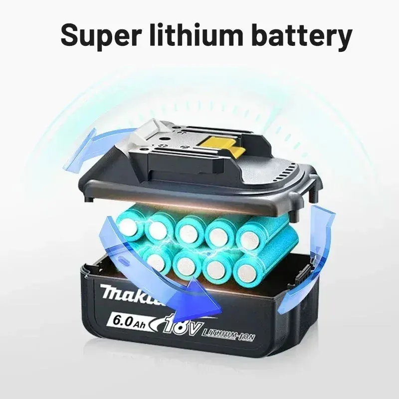 Makita Battery BL1860 Rechargeable Battery 18V 6.0Ah Lithium Ion for Makita 18v Battery 6Ah BL1850 BL1880 BL1860B LXT400