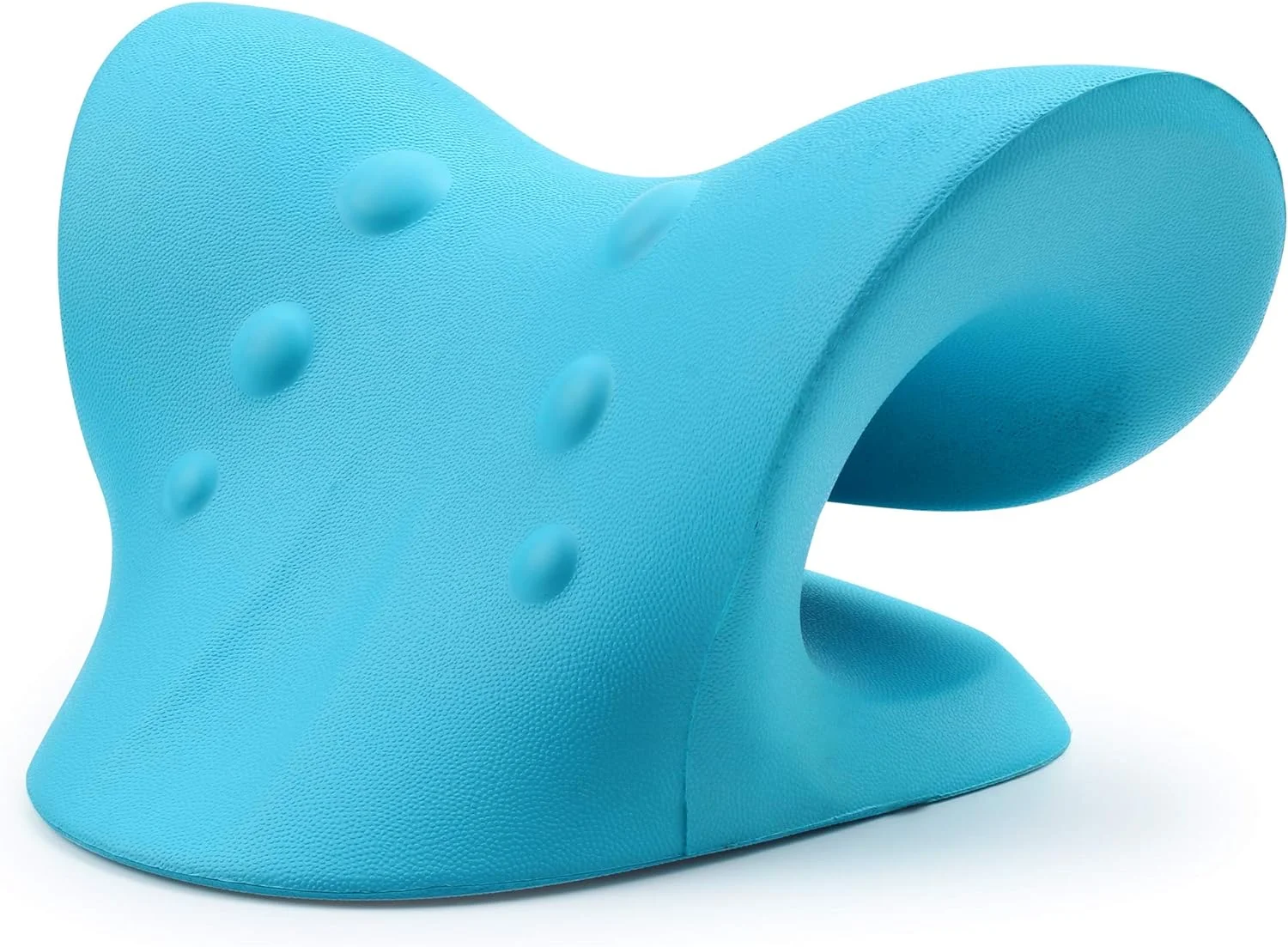 Chiropractic Pillow Neck Relaxer Cervical Traction Device TMJ Pain Relief Spine Alignment Shoulder Support for Comfortable Sleep