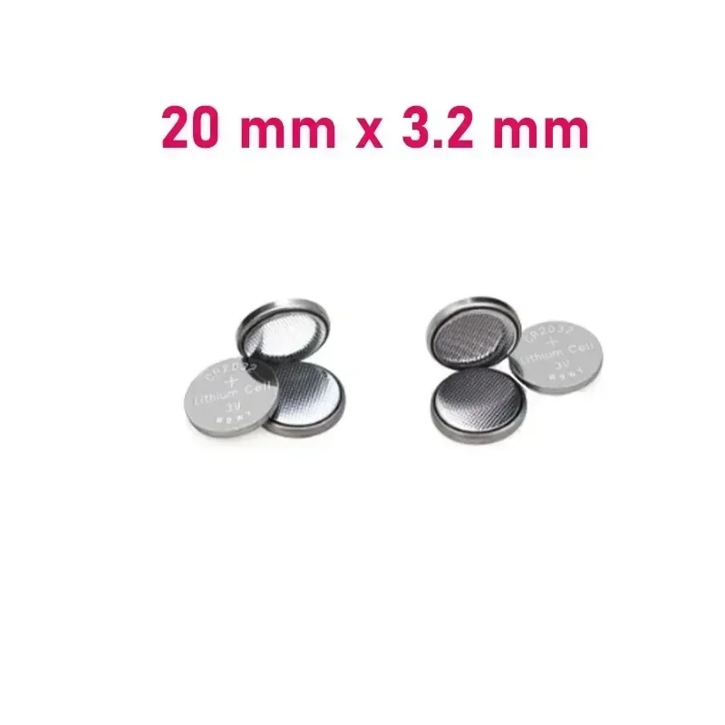 50-1000PCS Bulk CR2032 Lithium Button Cell Batteries Long Lasting for Watches Remotes & Key Fobs