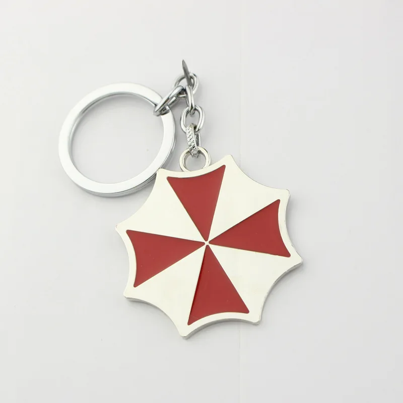 Residents Evils Key Chain Adornment Gifts Car Keychain Toy Umbrella Corporation Sublimation Blank Keyring Edc Fashion Keychains