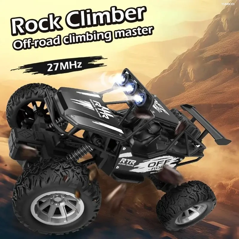 1:20 Remote Control Alloy Climbing Car 2.4G_Hz High-Performance RC Climbing Vehicle with Lights Toy Car for Kid‘s Festival Gifts