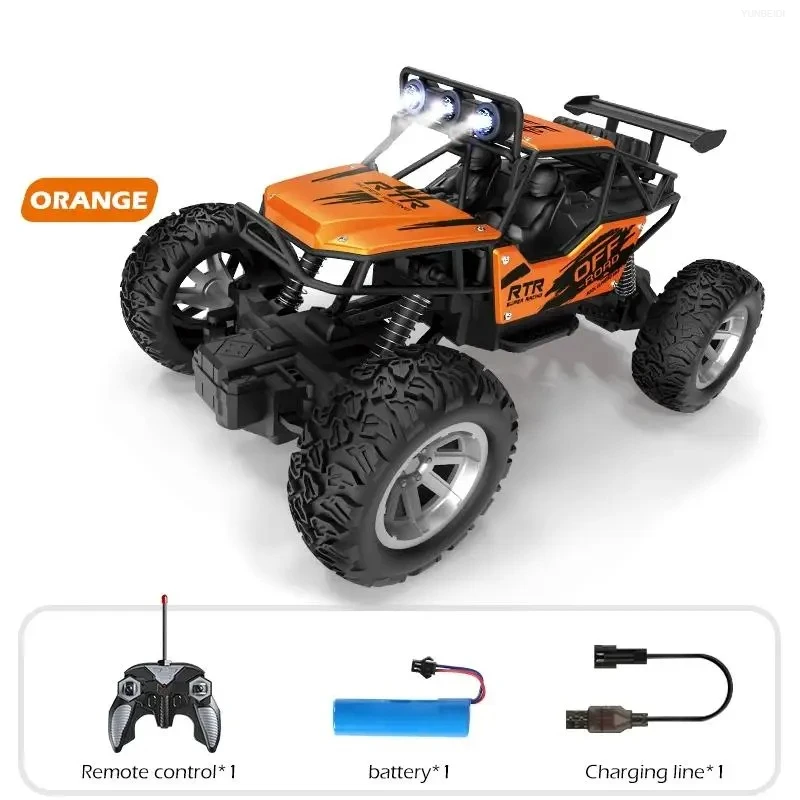1:20 Remote Control Alloy Climbing Car 2.4G_Hz High-Performance RC Climbing Vehicle with Lights Toy Car for Kid‘s Festival Gifts