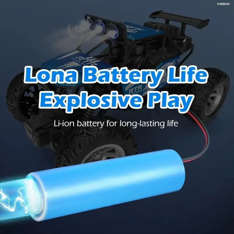 1:20 Remote Control Alloy Climbing Car 2.4G_Hz High-Performance RC Climbing Vehicle with Lights Toy Car for Kid‘s Festival Gifts