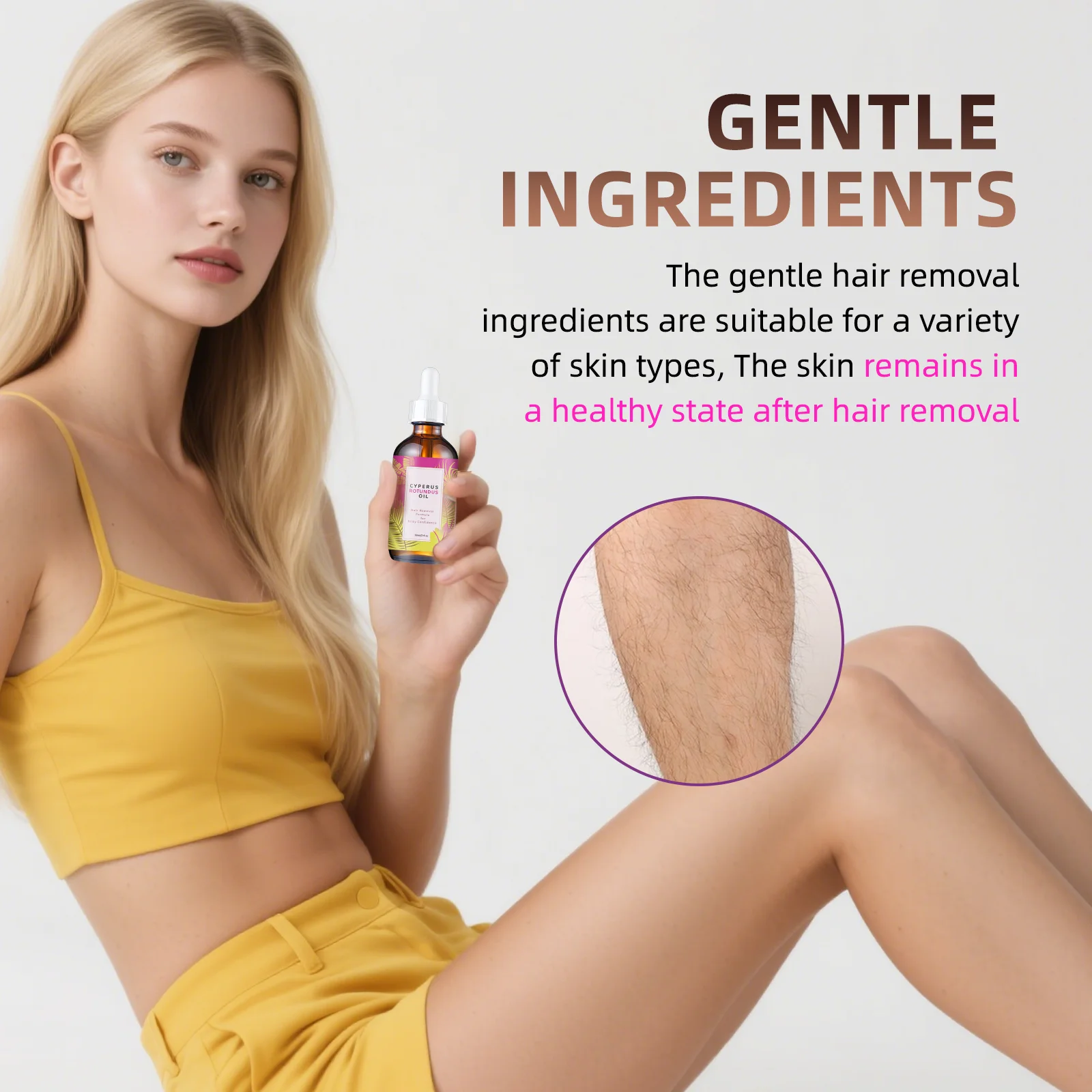 Soothing & Hydrating Aftercare Oil - Calms Razor Burn, Preps Sensitive Skin Post-Wax/Shave, Reduces Itching & Irritation.