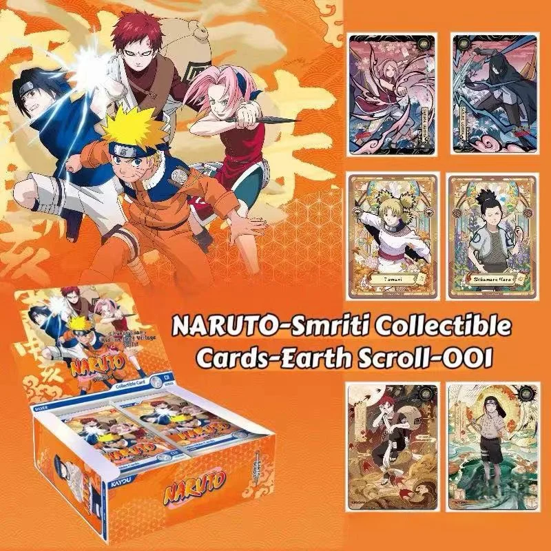 KAYOU Genuine NARUTO Smriti English Version ACG Collectible Card Anime Figures Collection Card Official Factory Supply No Fake