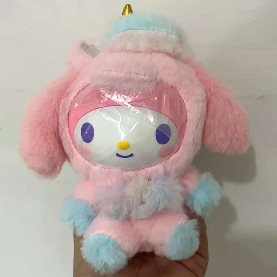 2026 New Sanrio Dream Unicorn Series Vinyl Plush Blind Box Cute Cartoon Hello Kitty Kuromi Pendants Girl Bag Ornament Toy Gifts