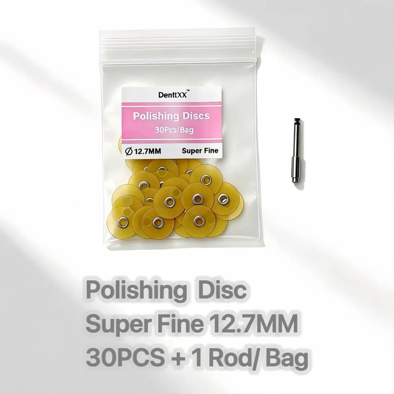 Multi-Grit Sanding Discs Set For 30Pcs Polishing Disc Kits + 1 Rod