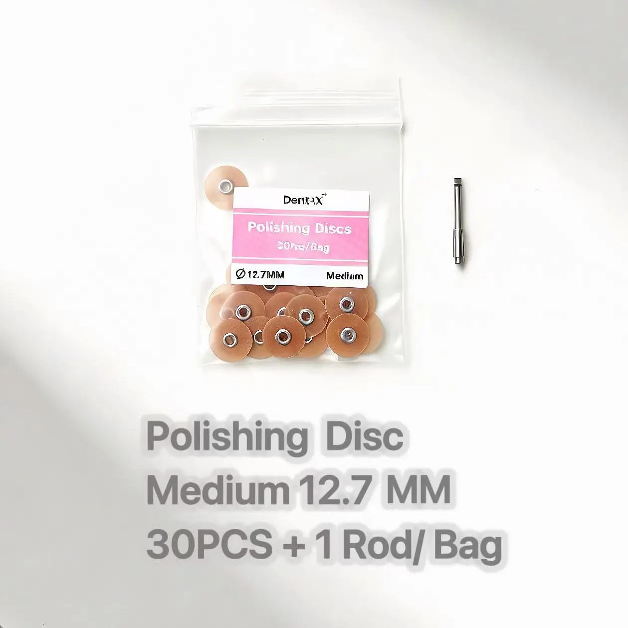 Multi-Grit Sanding Discs Set For 30Pcs Polishing Disc Kits + 1 Rod