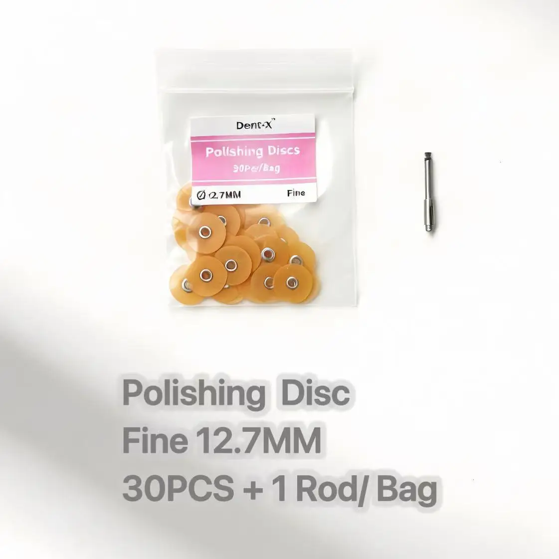 Multi-Grit Sanding Discs Set For 30Pcs Polishing Disc Kits + 1 Rod