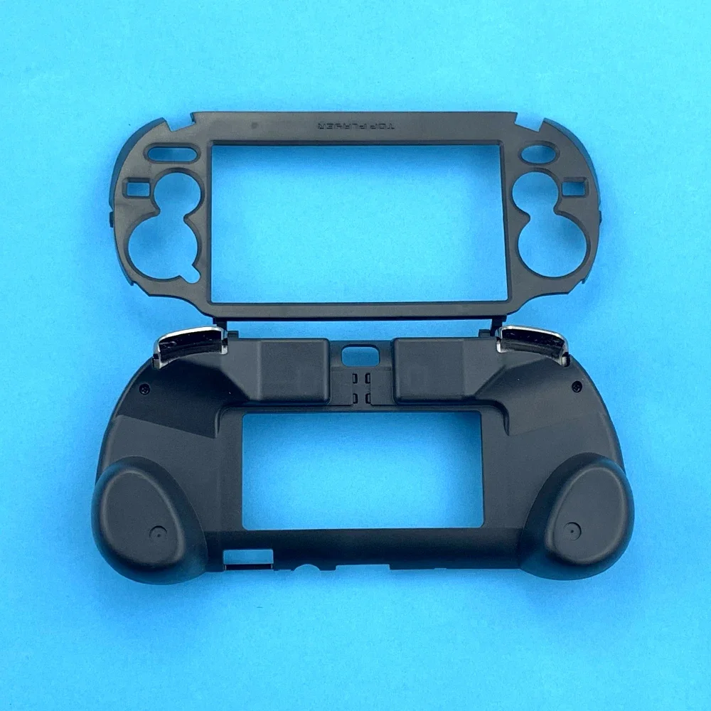 Black White For PS VITA 1000 PSV1000 Game Hand Grip Handle Holder Joypad Stand Case Shell Protect with L2 R2 Trigger Button