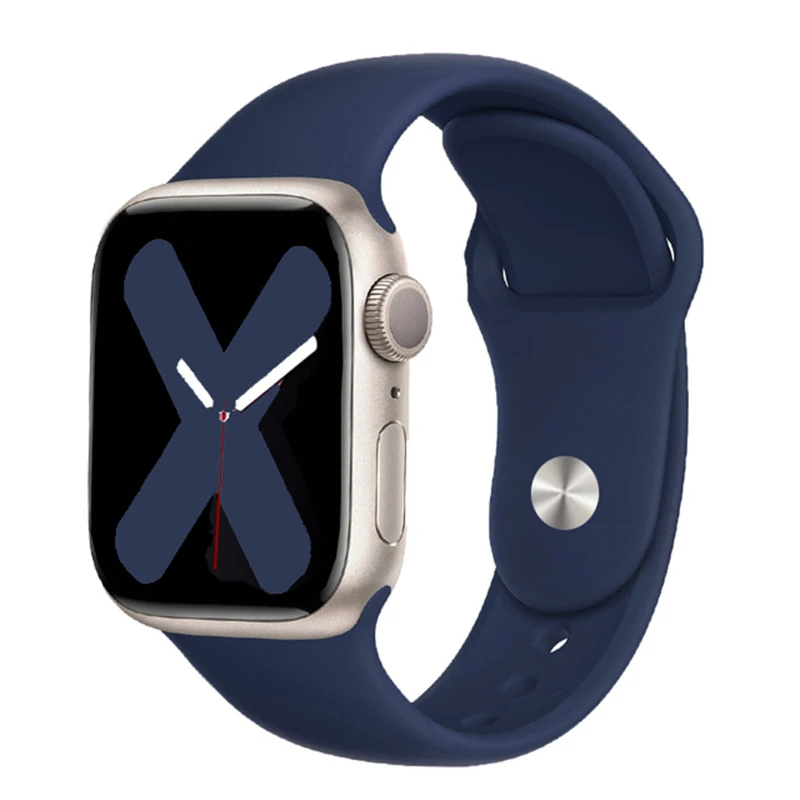 Strap For Apple Watch Band 44mm 44mm 49mm 46mm 38mm 40mm 41 42mm Silicone sport bracelet iwatch series 11 10 9 8 7 6 5 SE Ultra3