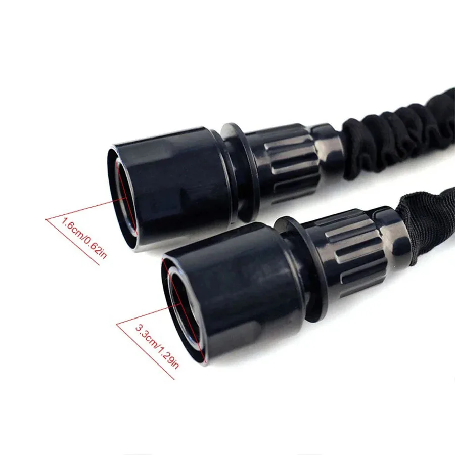 Expandable Magic Hose High Pressure Car Wash 7 Spray Modes Water Gun for Home Garden Plant Watering Flexible Lightweight No Kink
