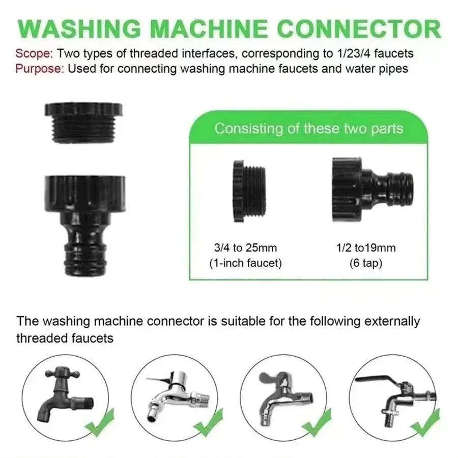 Expandable Magic Hose High Pressure Car Wash 7 Spray Modes Water Gun for Home Garden Plant Watering Flexible Lightweight No Kink