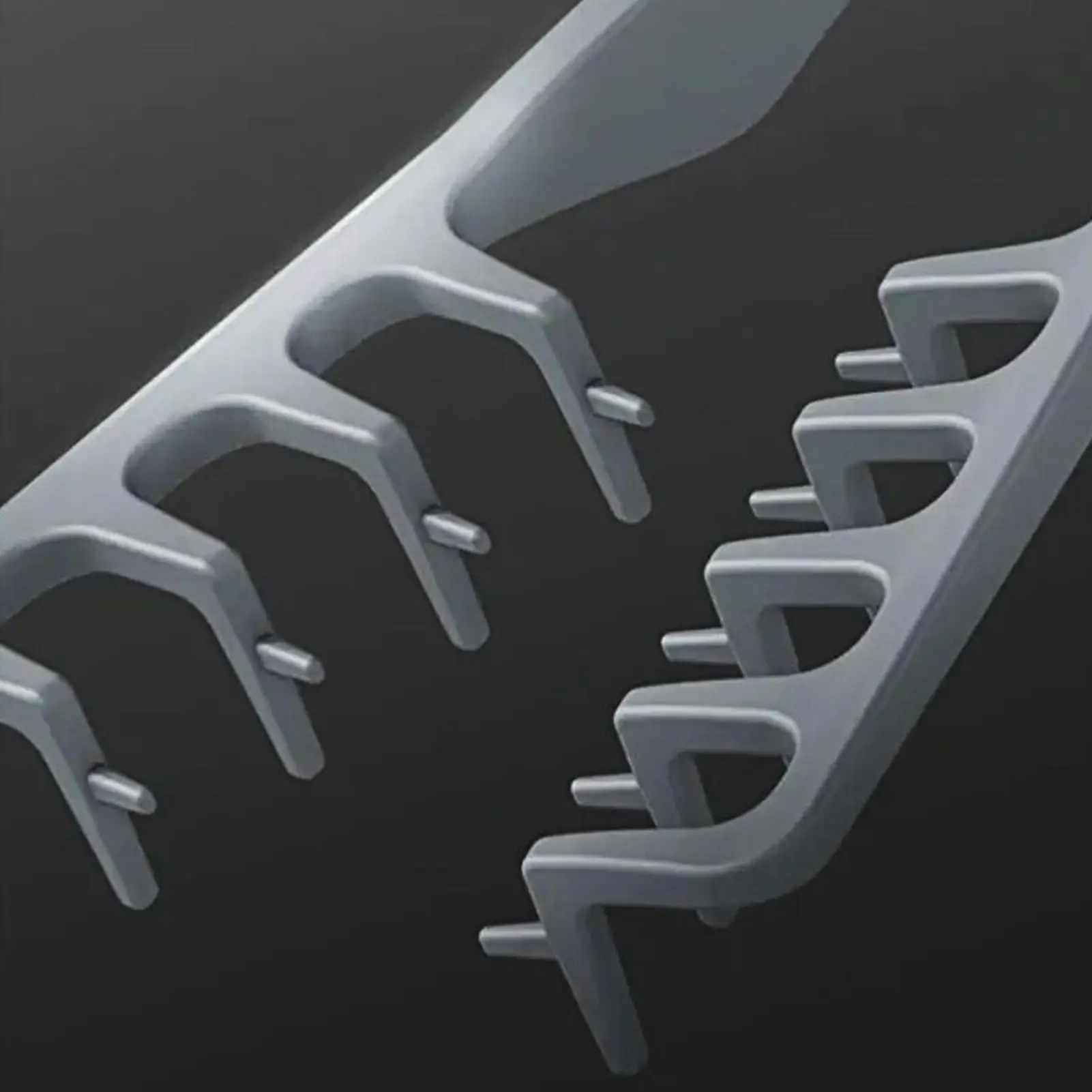 Volumizing Wide-Tooth Hair Styling Comb Curling Tools Fluffy Texture for Men Ideal for All Hair Types Hairstyling Tools