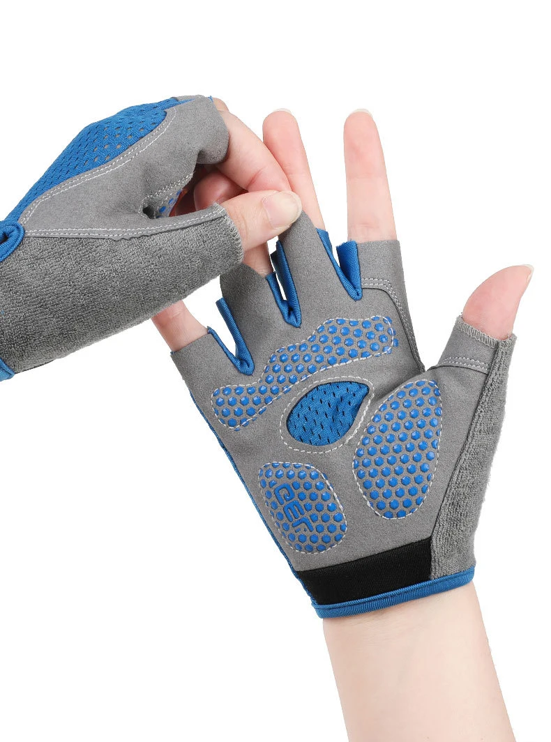 Kids Cycling Gloves Spring Summer Gel Padded Anti-Slip Boy Girl Skateboard Breathable Fitness Workout Children Sports Gloves
