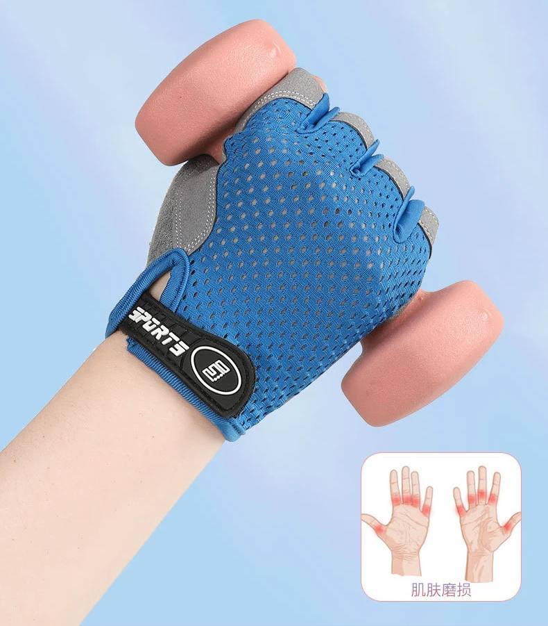 Kids Cycling Gloves Spring Summer Gel Padded Anti-Slip Boy Girl Skateboard Breathable Fitness Workout Children Sports Gloves