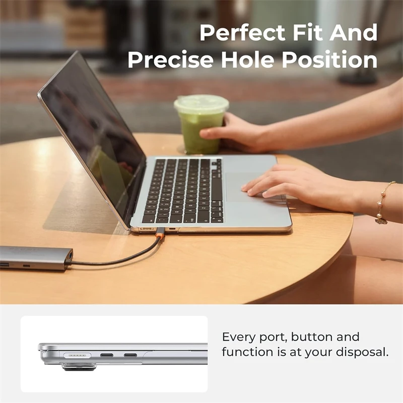 Crystal Clear Laptop Case for Macbook Neo 13 2026 Air 15 M4 M3 Hard Cover for Mac Book Pro 14 M1 M2 M5 14 16 Sleeve Accessories