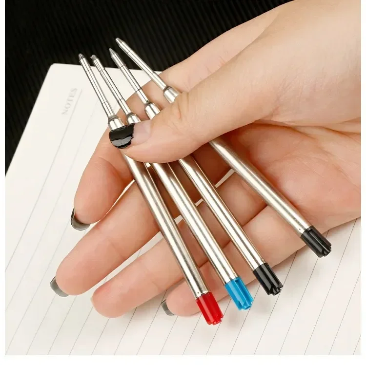 10/20/30/40pcs L:3.9 In Ballpoint Pen Refills for Parker Pens Medium Point blue Black Ink Rods for Writing Office Stationery