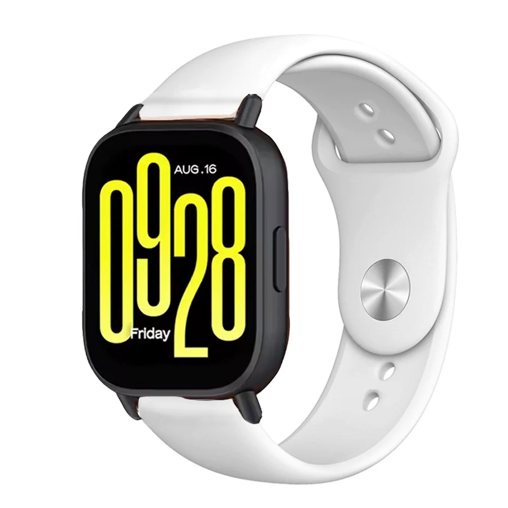Silicone Strap For Redmi Watch 5 active/5Lite Band Metal Link Smartwatch accessories 22mm Bracelet Correa XIAOMI Redmi 5 Lite