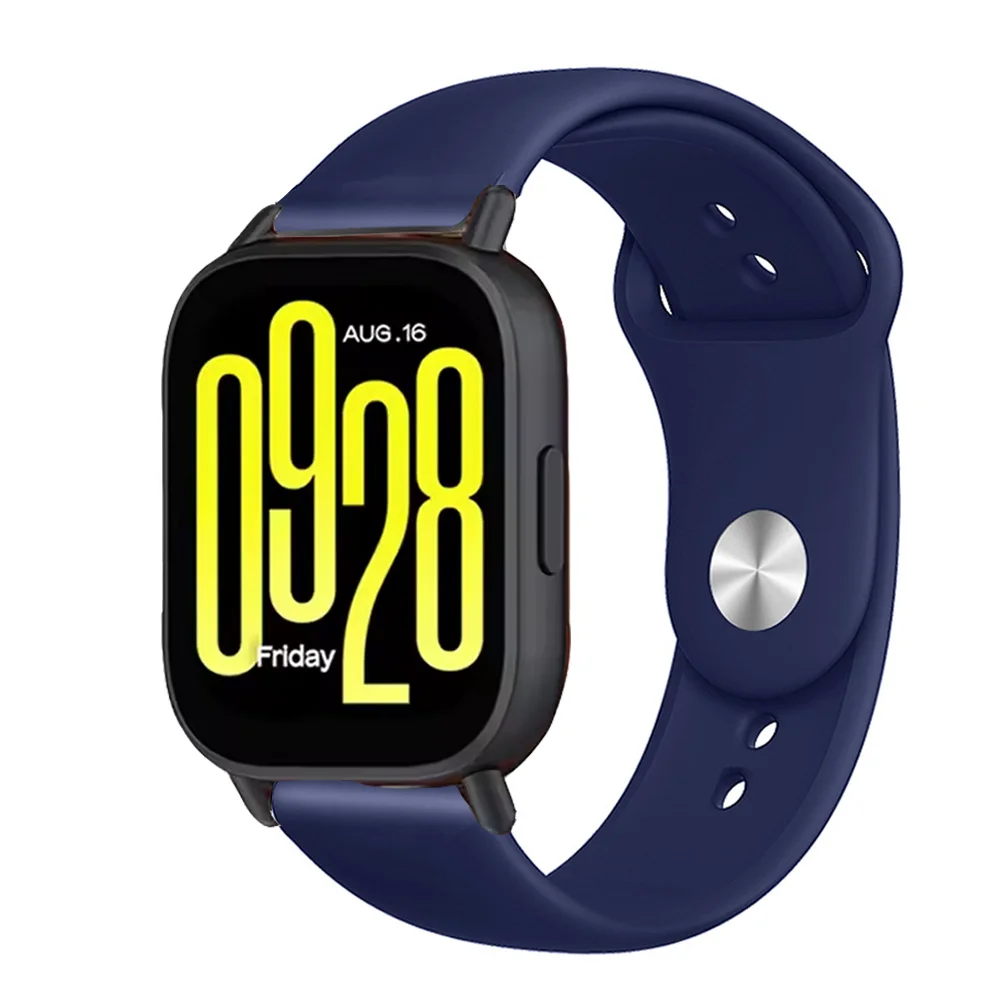 Silicone Strap For Redmi Watch 5 active/5Lite Band Metal Link Smartwatch accessories 22mm Bracelet Correa XIAOMI Redmi 5 Lite