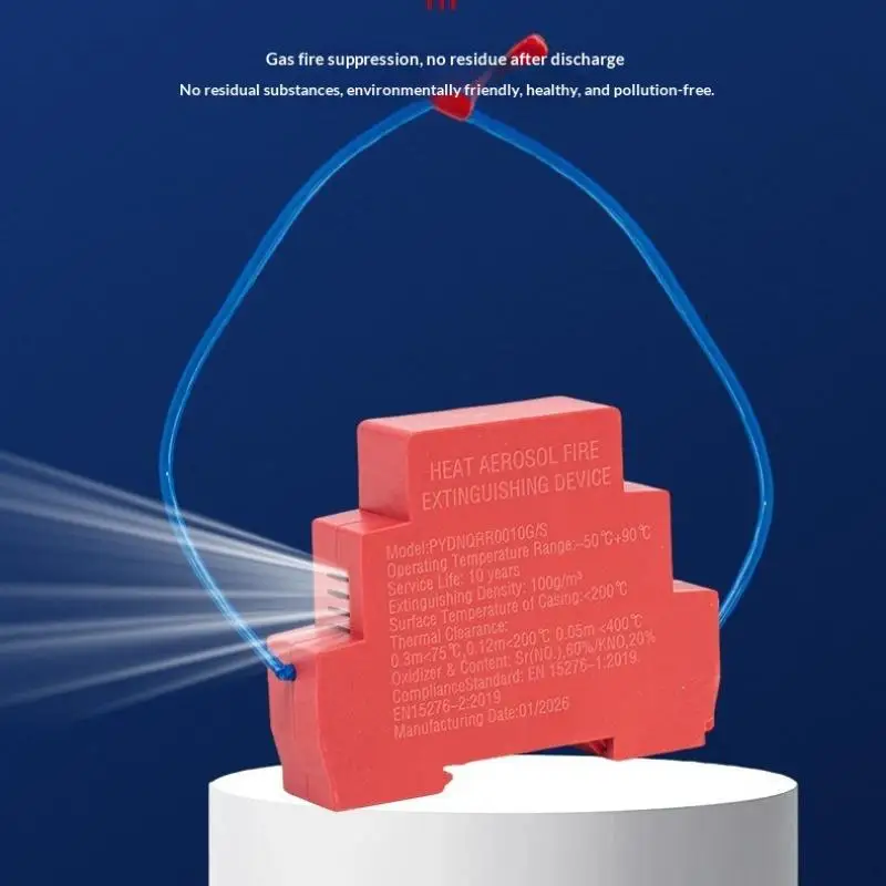 Engine Compartment Safety Device, Dual Line Retardant Design for Fire Prevention