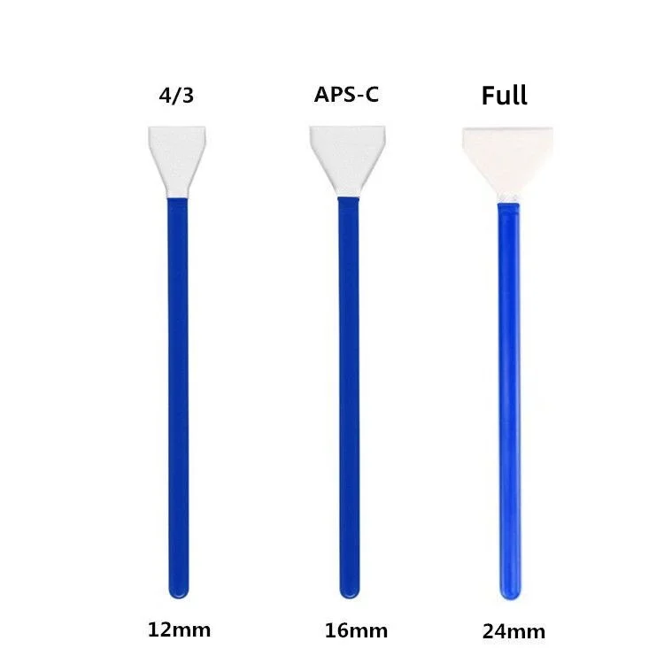 12/16/24mm APS-C Cleaning Kit for Sony Nikon Canon DSLR Cameras CCD & CMOS Professional Sensor Cleaner Swab for Full-Frame M4/3