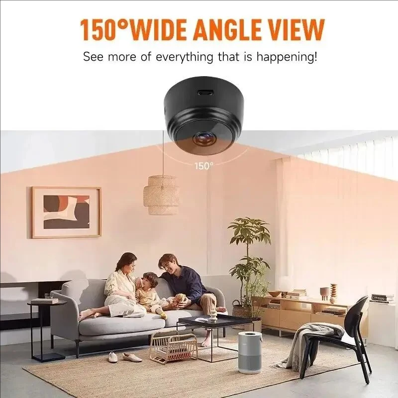 A9 Mini Camera WiFi Wireless Monitoring Security Protection Remote Monitor Camcorders Video Surveillance Smart Home