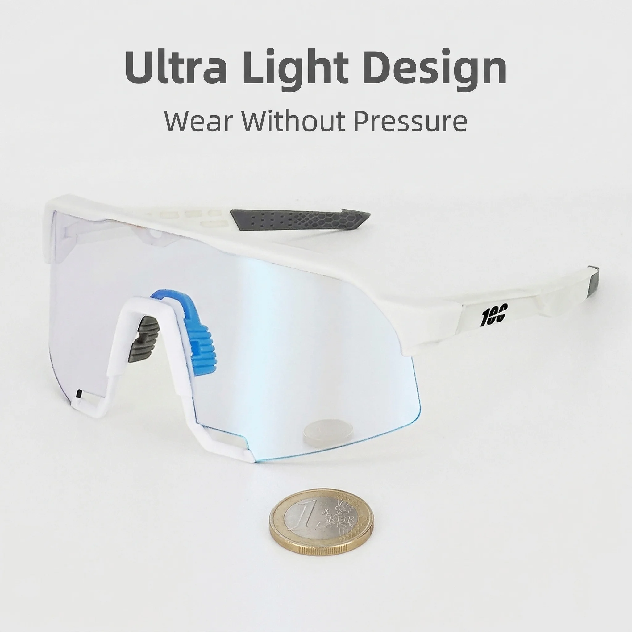 100 Photochromic Cycling Glasses Fashion Sports Running Sunglasses Outdoor Hiking Drive Bicycle Glasses Road MTB Sunglasses