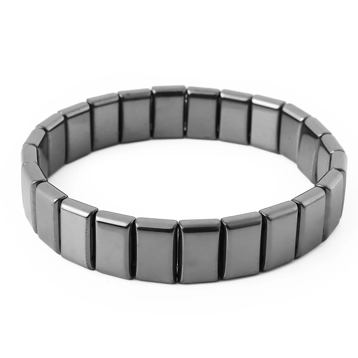 Hematite Bracelet For Men Reclaim Your Edge Confidence Natural Hematite Stone Beaded Stretch Healing Bracelets Gift Jewelry