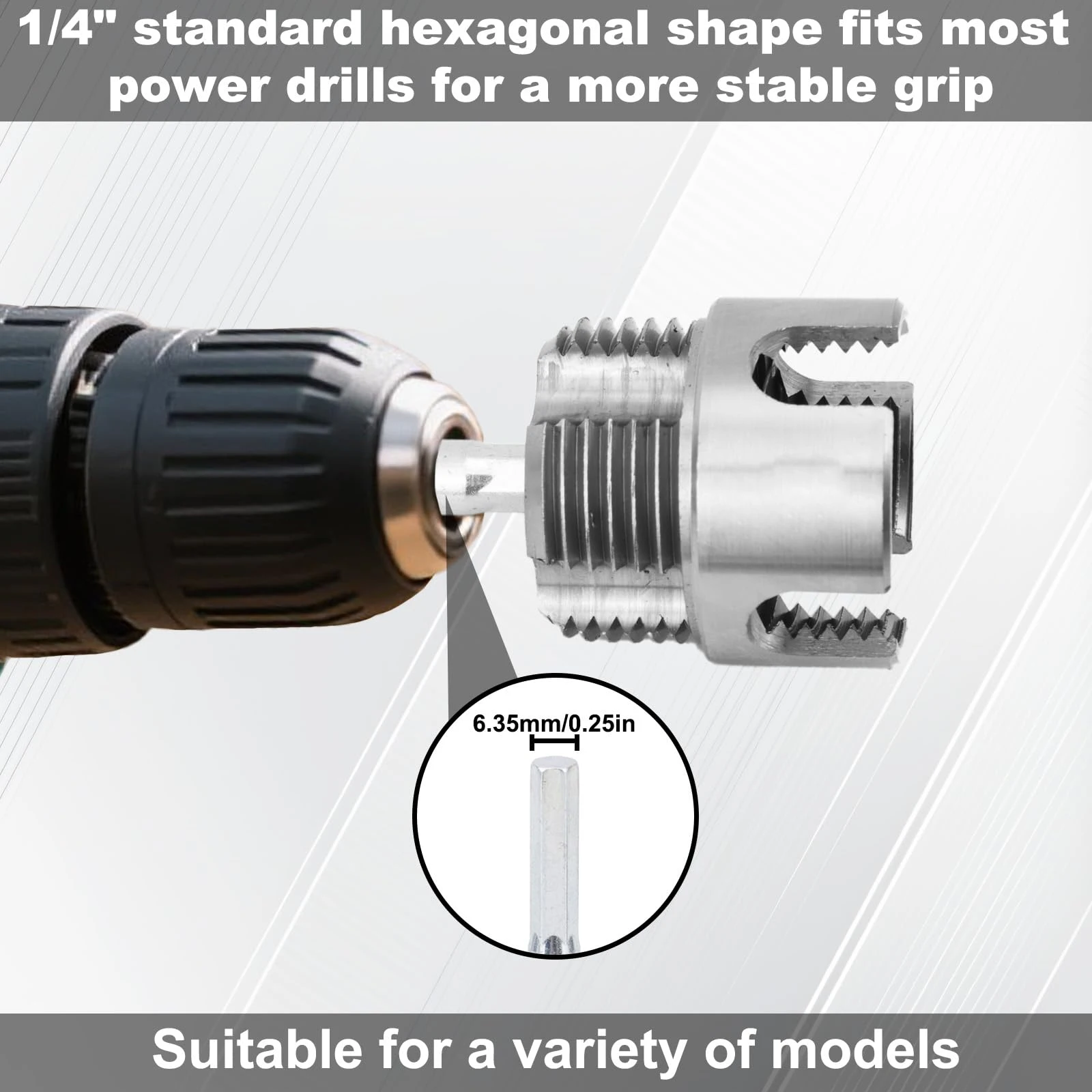 3 Pcs Internal & External Pipe Threading Tool, Function Pipe Thread Cutting Tool for 1/2" & 3/4"& 1" PVC/Plastic Pipes