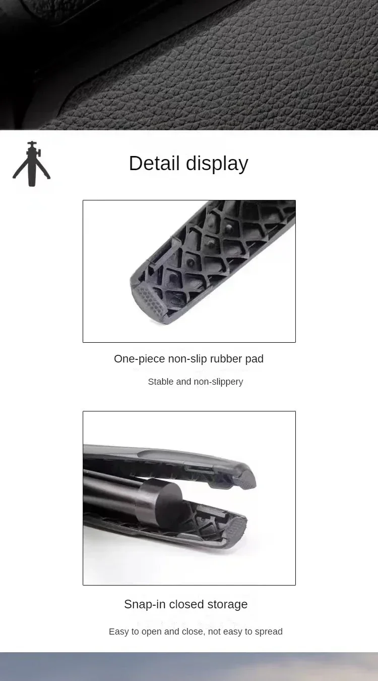 Roreta Mini Extendable Desktop Tripod Handheld Photography Bracket Stand W/ Flexible Ballhead 1/4 Inch Screw Mount for Selfie