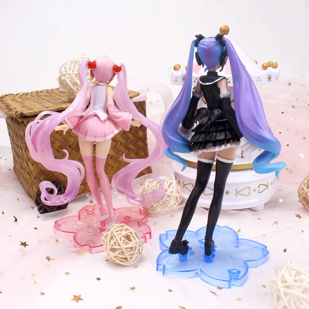 Hot Kawaii Girl Hatsune Miku Anime Figure Fashion Subclture Miku Action Figure Birthday Gift PVC Collection Model Doll Toys