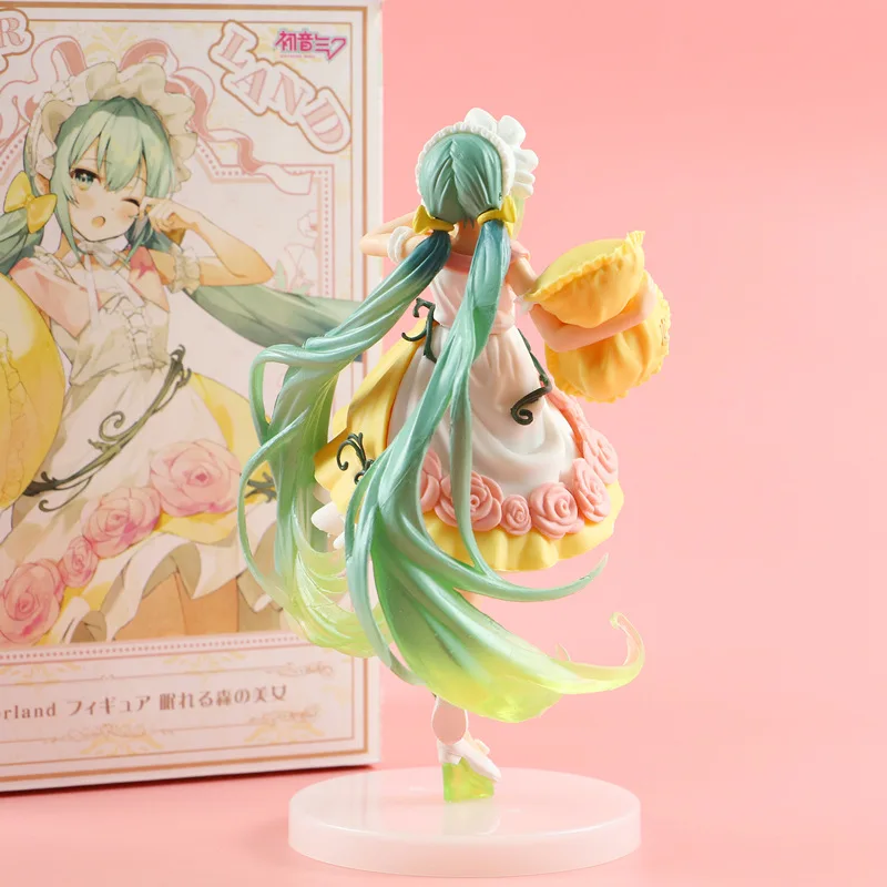 Hot Kawaii Girl Hatsune Miku Anime Figure Fashion Subclture Miku Action Figure Birthday Gift PVC Collection Model Doll Toys