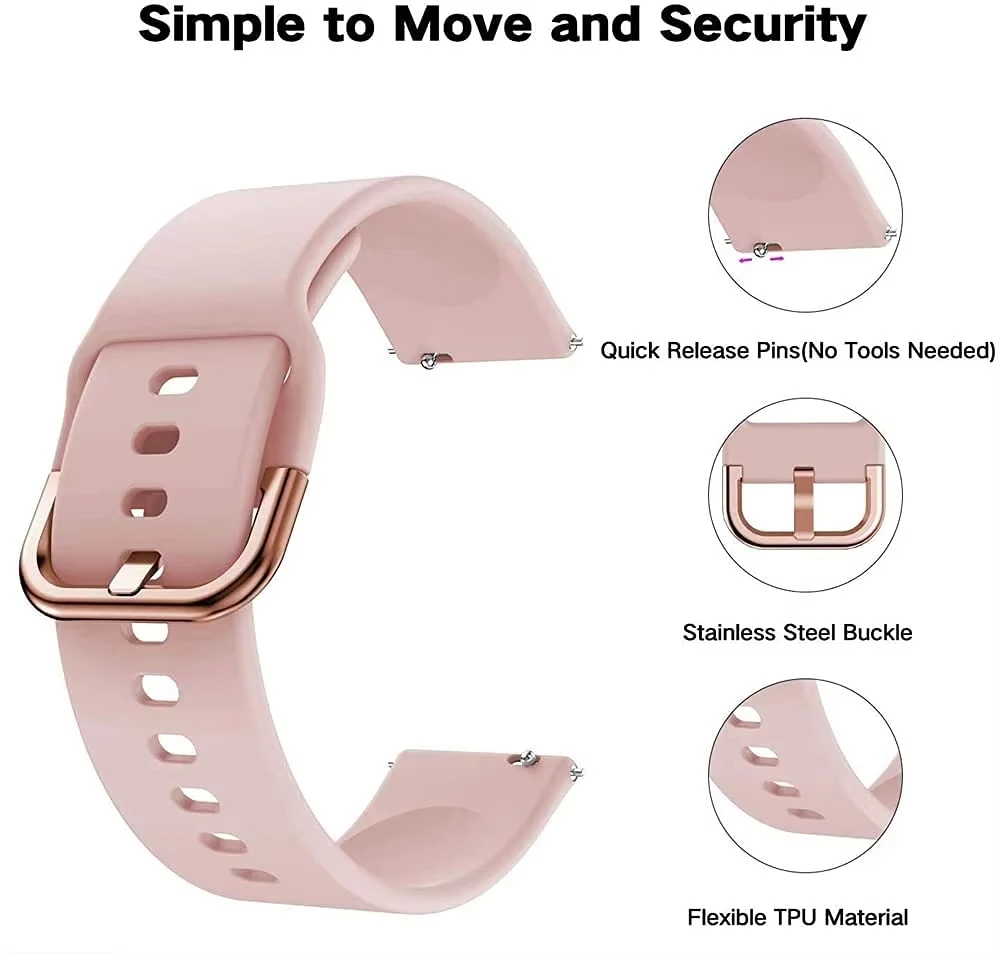 Band For Redmi watch 5 Lite/5 Active smartwatch Sport Silicone belt Bracelet Correa Xiaomi Redmi watch5 active 22mm watch Strap