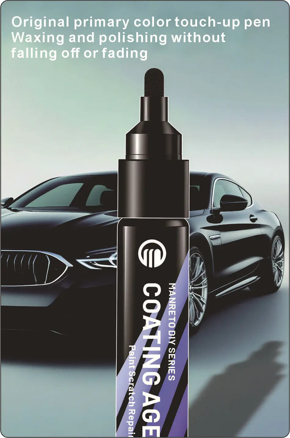 Universal 12ML Car Paint Scratch Repair Pen Universal Color Black White Pearl White Paint Scratch Repair Pen