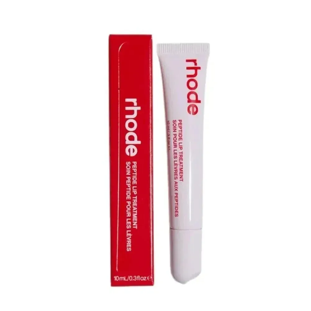 Rhode NEW Lip Balm Peptide Lip Treatment Set Long-lasting Moisturizing Liquid Gel Coffee Raspberry Lip Care Essence Girl Gift