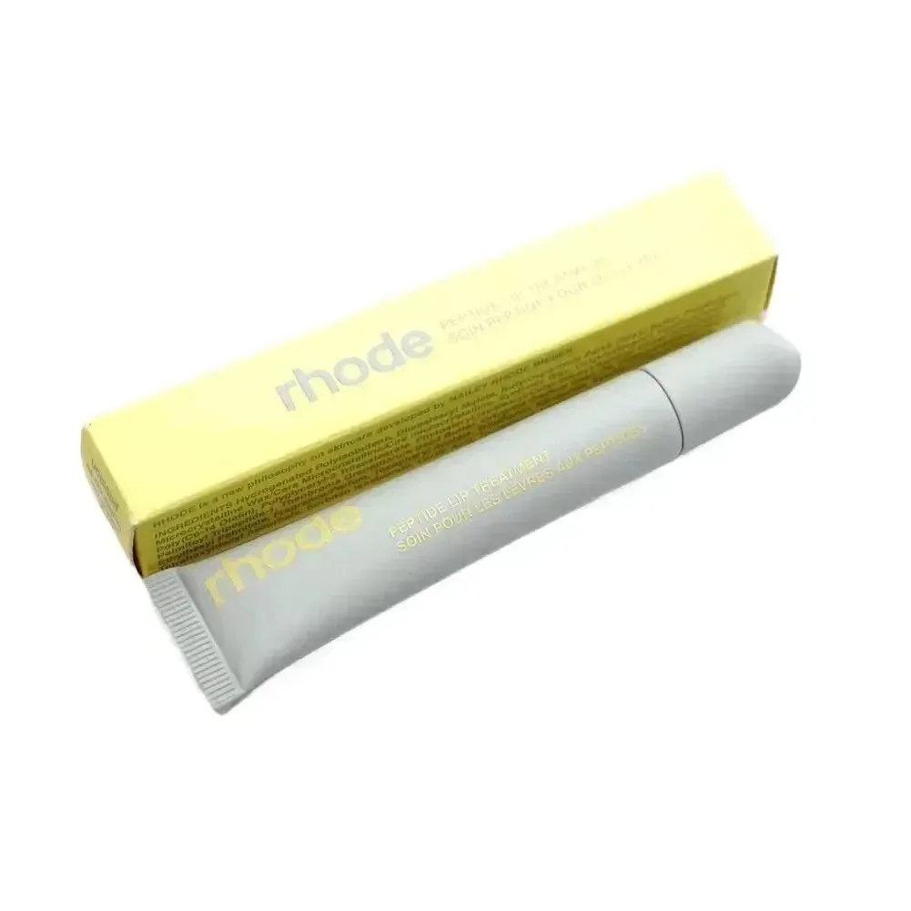 Rhode NEW Lip Balm Peptide Lip Treatment Set Long-lasting Moisturizing Liquid Gel Coffee Raspberry Lip Care Essence Girl Gift
