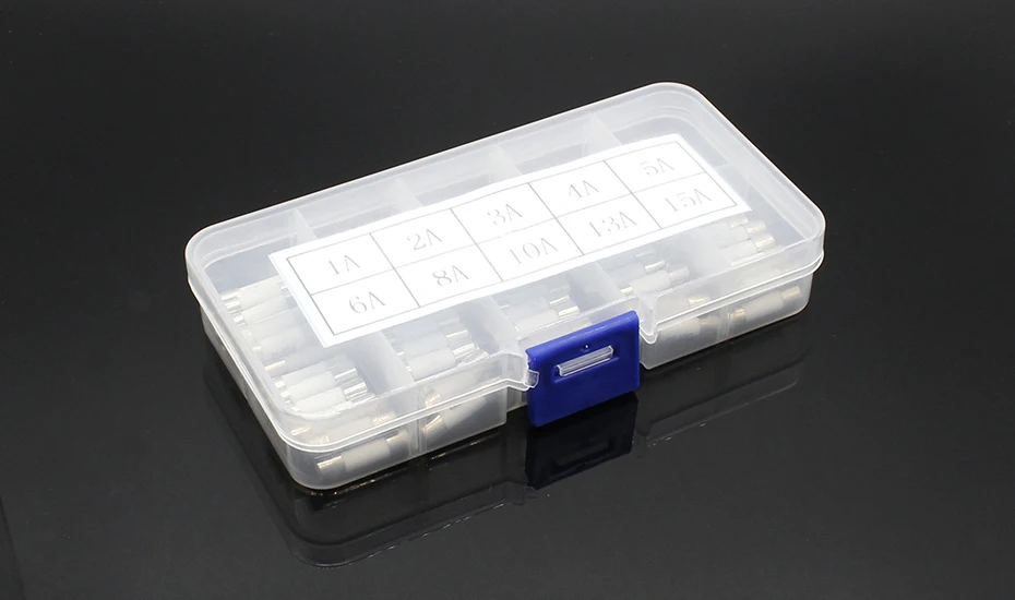 100pcs Ceramic Fuse 5mm X 20mm Slow Blow T 1A 2A 3A 4A 5A 6A 8A 10A 13A 15A 250V