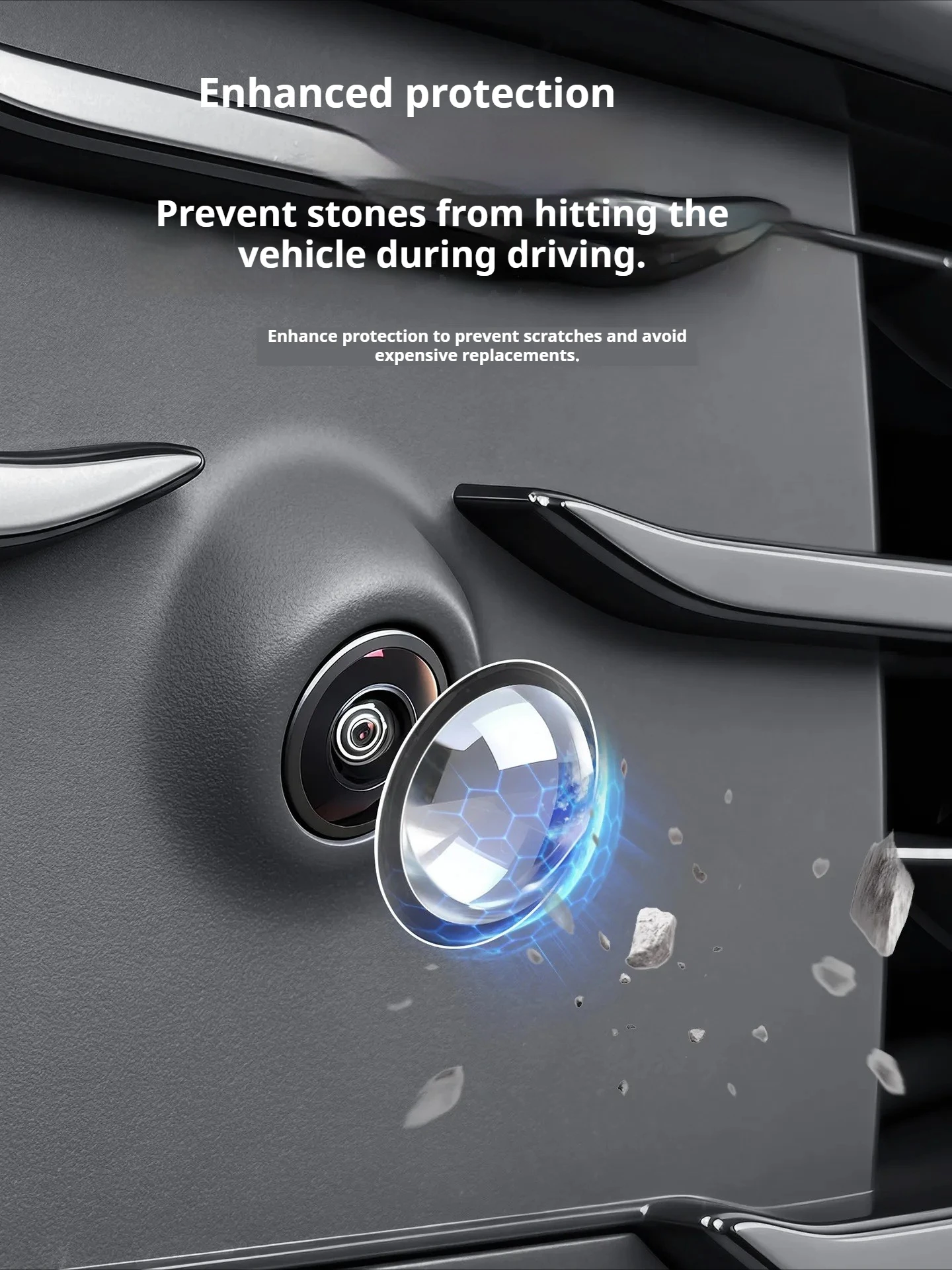 For BYD Sealion 6 Sealion 7 Seal U DM-i EV Car Camera Lens Protective Cover 360 Degree Scratch-resistant Protector Accessories